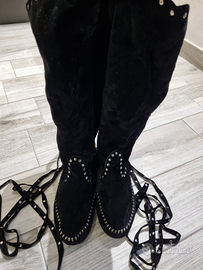 Stivali con lacci num.40