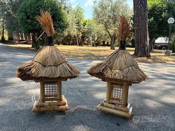 Coppia di Lampade / Lanterne Esotiche