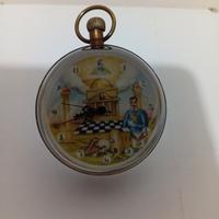 Orologio da Tavolo Massonico Vintage 