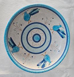 Piatto centrotavola ceramica 