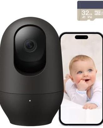 Telecamera sorveglianza nooie 360 baby monitor