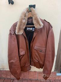 Giubbotto Schott TG. 48 USA Ed. Limit. RARO Cognac