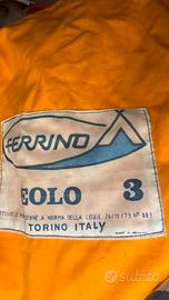Ferrino Eolo 3, Tenda da campeggio vintage.