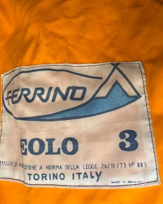 Ferrino Eolo 3, Tenda da campeggio vintage.