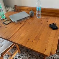 Set tavolo, 3 Sedie e Giropanca