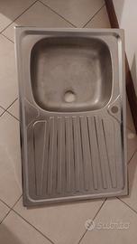 Lavello cucina 1 vasca + gocciolatoio