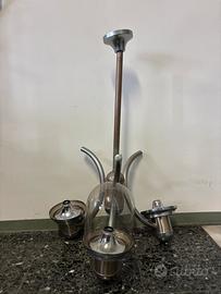 Coppia di lampadari vintage space age