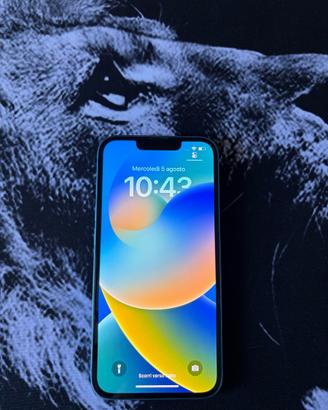 Apple iPhone 13 blu 128 perfettamente funzionante