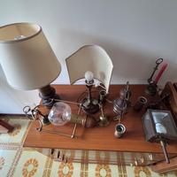 Lampadari vintage ottone