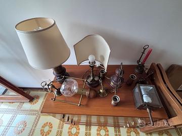 Lampadari vintage ottone