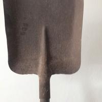 Pala e forca in ferro e legno