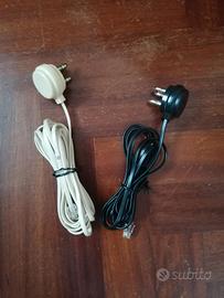 Cavi telefono con spina tripolare
