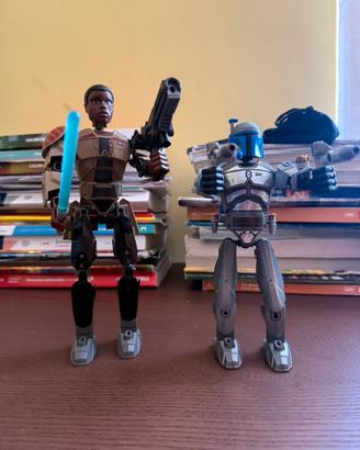 LEGO Star Wars Buildable Figures Jango Fett + Finn
