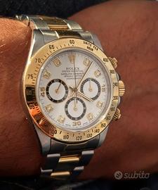 Rolex daytona 16523 full set diamanti