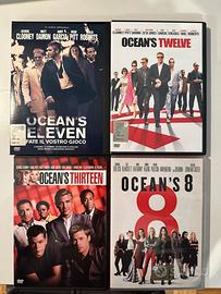 DVD serie ocean’s eleven twelve thirteen 8