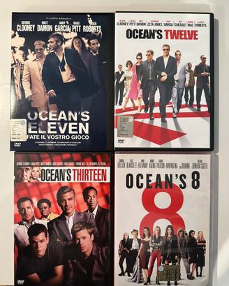 DVD serie ocean’s eleven twelve thirteen 8