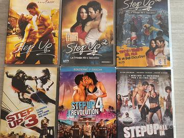 Lotto DVD Step Up – 6 Film Completi