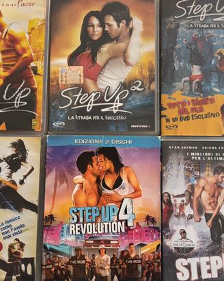 Lotto DVD Step Up – 6 Film Completi