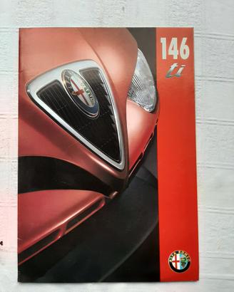 Alfa romeo 146 ti depliant originale