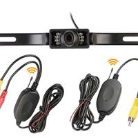 Kit telecamera retromarcia auto wireless 8 led rgb