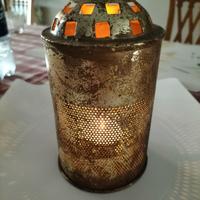 Set 5 porta candele lanterna