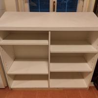 Scaffale leggio con scansie portalibri