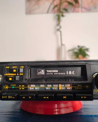 Autoradio stereo Takara CRF-2100 M -DA REVISIONARE