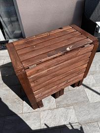 Tavolo da esterno richiudibile salvaspazio