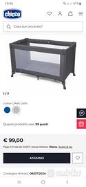 culla portatile chicco
