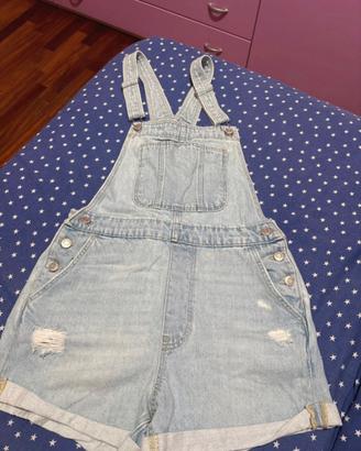 Salopette di jeans donna