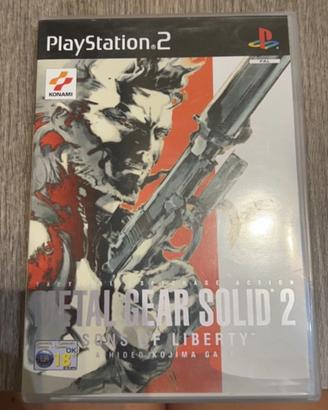 Gioco ps2 metal gear solid 2