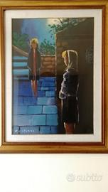 Dipinto Eliano Fantuzzi olio su tela 70x50