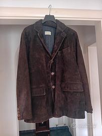 giacca in vera pelle 48