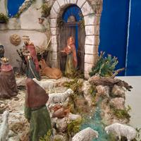 Presepe artistico completo