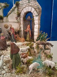 Presepe artistico completo