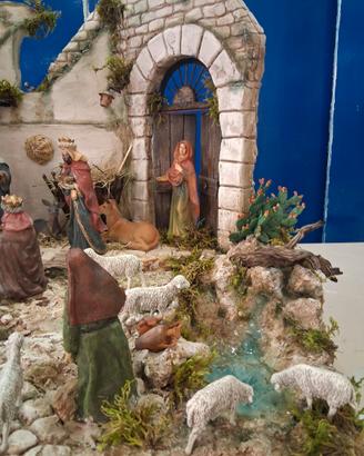 Presepe artistico completo