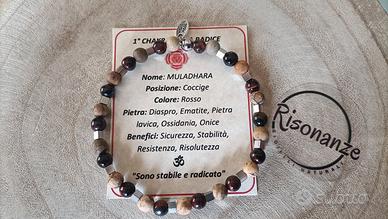 Bracciale Chakra Uomo per la Stabilità