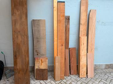 Legname legno massello varie essenze varie misure