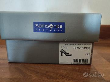 Décolleté camoscio Samsonite 