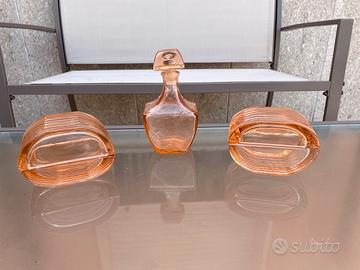 Fuoritutto splendido trittico ‘50 artdeco Murano