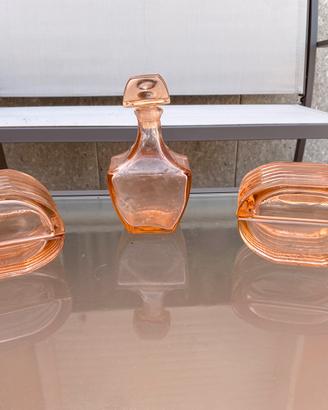 Fuoritutto splendido trittico ‘50 artdeco Murano