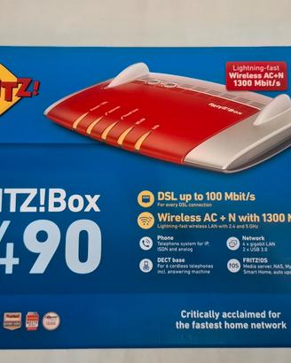 FRITZ!Box 7490 Modem Router Wi-Fi