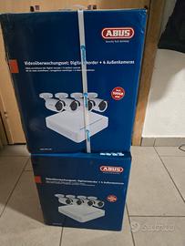 Kit ABUS 4 Telecamere + DVR 500GB Nuovo