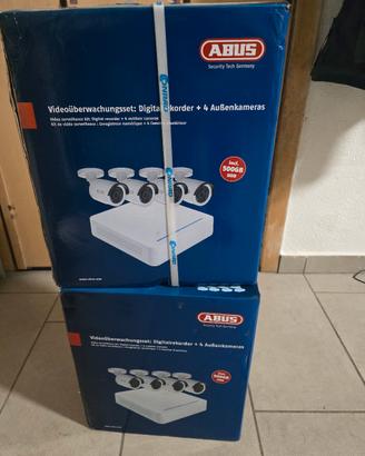 Kit ABUS 4 Telecamere + DVR 500GB Nuovo