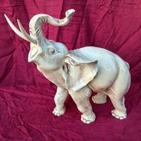 vintage elefante ceramica Cacciapuoti