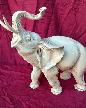 vintage elefante ceramica Cacciapuoti