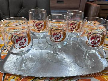 Set 5 bicchieri McFarland Red Beer originali