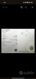diamante pietra naturale 0.65carati 