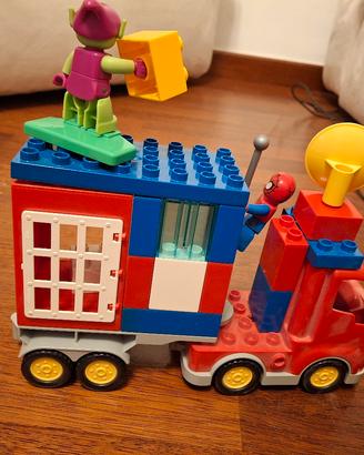  lego duplo l'avventura camion ragno spiderman