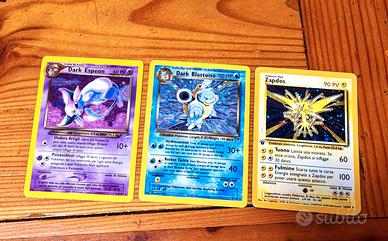 Lotto carte Pokémon Holo Vintage 2000-2002